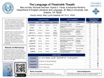 Theshrahk Thwath Symposium Poster by Mary Arnolds, Sofia Farias, Alexandra Renteria, and Nicholas Denmark
