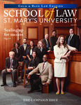 Gold & Blue Law, Fall 2017 by St. Mary's University- San Antonio, Texas