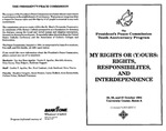 My Rights or (Y)ours: Rights, Responsibilities, and Interdependence by St Mary's University