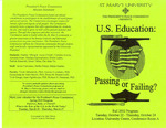 U.S Education: Passing or Failing? by St Mary's University