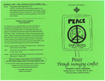 Peace Through Managing Conflict by St Mary's University