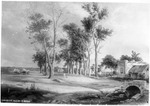 Alameda Now East Commerce St – 1853 (from painting) by Ernest Raba