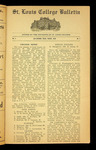 St. Louis College Bulletin (Volume 1, Issue 7, Edition 1)