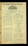 St. Louis College Bulletin (Volume 1, Issue 8, Edition 1)