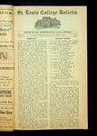 St. Louis College Bulletin (Volume 2, Issue 3, Edition 1)