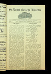 St. Louis College Bulletin (Volume 2, Issue 5, Edition 1)