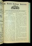 St. Louis College Bulletin (Volume 4, Issue 6, Edition 1)
