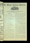 St. Mary's College Bulletin (Volume 5, Issue 3, Edition 1)
