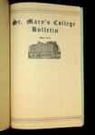 St. Mary's College Bulletin (Volume 5, Issue 8, Edition 1)