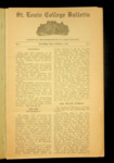 St. Louis College Bulletin (Volume 1, Issue 1, Edition 1)