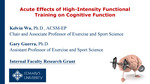 Acute Effects of High-Intensity Functional Training on Cognitive Function