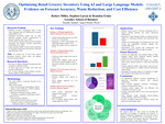 Optimizing retail grocery inventory using AI and large language models: Evidence on forecast accuracy, waste reduction, and cost efficiency by Robert Miller, Stephen Garcia, and Brandon Ermis