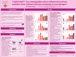 "I NEED HELP!": Can ashwagandha reduce inflammation-driven oxidative stress without inducing cytotoxicity in macrophages? by Caitlyn Pinaga