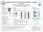 Agglomeration of Particles Streaming down a Zigzag by Juan Llamas