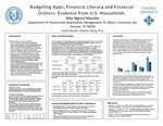 Budgeting Apps, Financial Literacy and Financial Distress: Evidence from U.S. Households