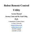 Robot Remote Control Utility by Jeremy Cantu and Paul Uhlig